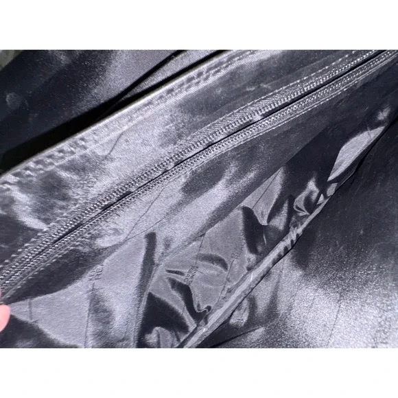 Kenneth Cole Reaction‎ Show Business 16 Black Leather Laptop Messenger Bag